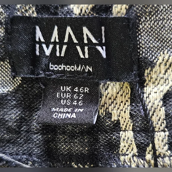 Plus Denim Fabric Interest Relaxed Fit Jeans 46 x 32 - Picture 4 of 7